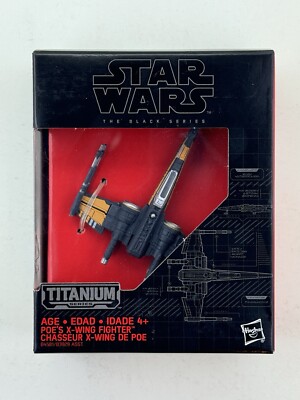 Star Wars - TBS - Titanium Vehicles: Poe's X-Wing Fighter - #12 - B4581/B3929