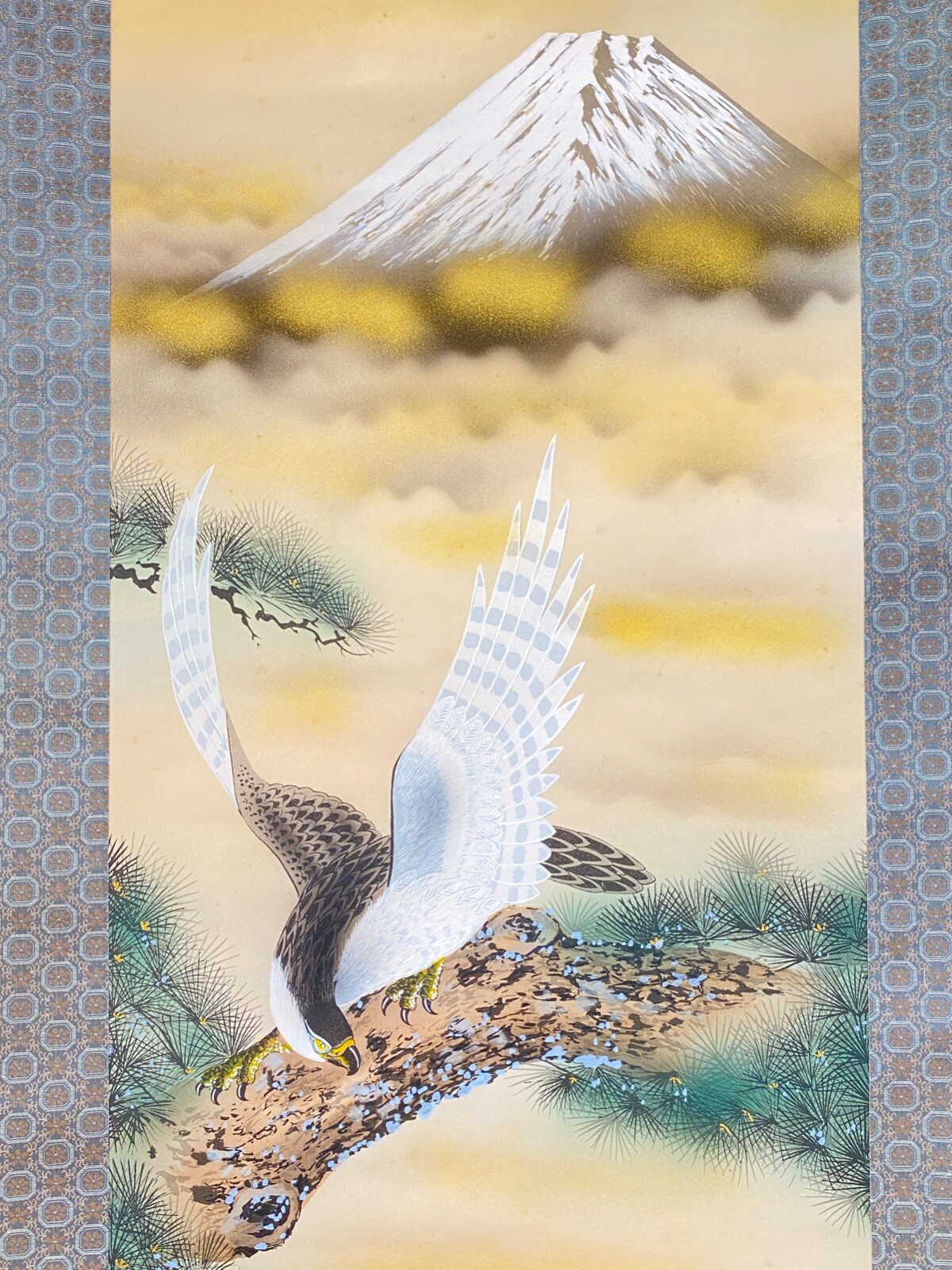 鶴の絵柄 掛け軸 JAPAN VINTAGE HANGING SCROLL 鶴の絵柄 掛け軸 JAPAN VINTAGE HANGING SCROLL - メルカリ