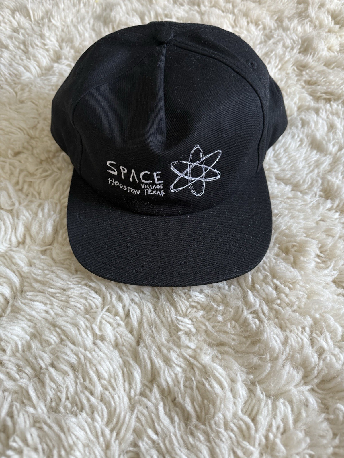 Travis Scott Space Village Houston, TX Black Snapback Hat