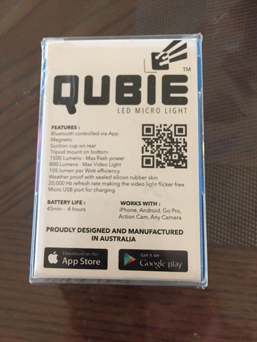 Qubie Professional Lighting LED Micro Light for Photography Pink S1M