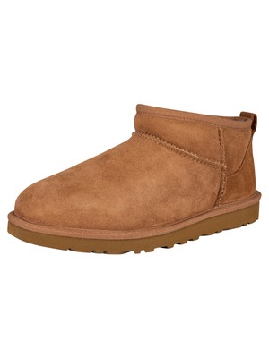 Мужские классические мини-тапочки UGG, коричневые