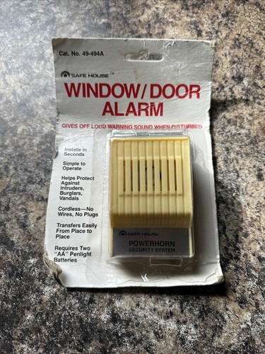 49-494a Window Door Alarm