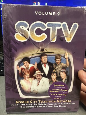 SCTV: Volume 2 (DVD, 5 Discs, 2004) Second City, John Candy **BRAND NEW SEALED**