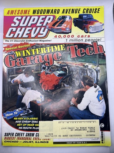 Super Chevy Magazine February Issue 1999