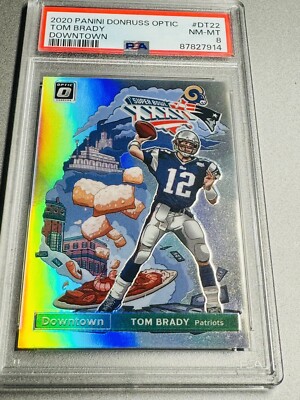 2020 Panini Donruss Optic - Downtown #DT-22 Tom Brady Super Bowl 36 !! Near Mint