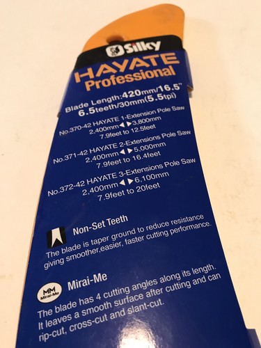 Silky Hayate Professional Limb Saw Replacement Blade