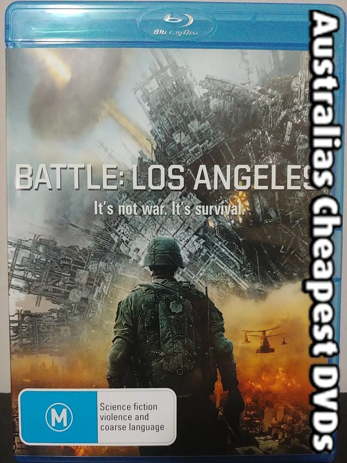 Battle: Los Angeles Blu-ray - Action Sci-Fi Movie, Excellent Condition