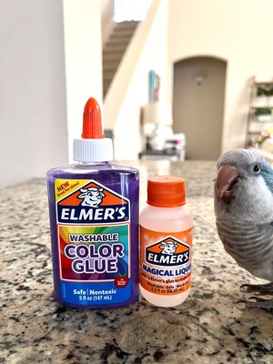 Elmer's Purple Glue Slime Kit: 6 oz Glue + 2 oz Slime Activator NEW