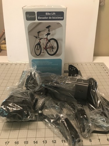 Bike Lift Real Organized  - Bicycle Lift, Organizer, Easy To Install #47164 NEW