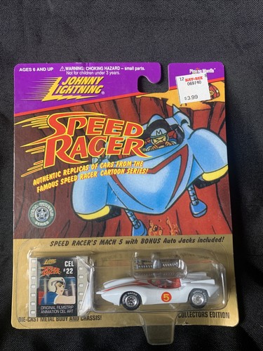 ミニカー 7set/HOTWHEELS/JOHNNYLIGHTNING/MOONEYES CHASE CAR 1/64 Johnny Lightning Speed Racer Mach 5 White