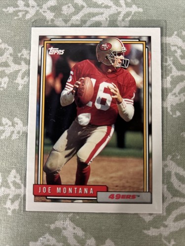 1992 Topps Joe Montana Card #719 San Francisco 49ers! | eBay