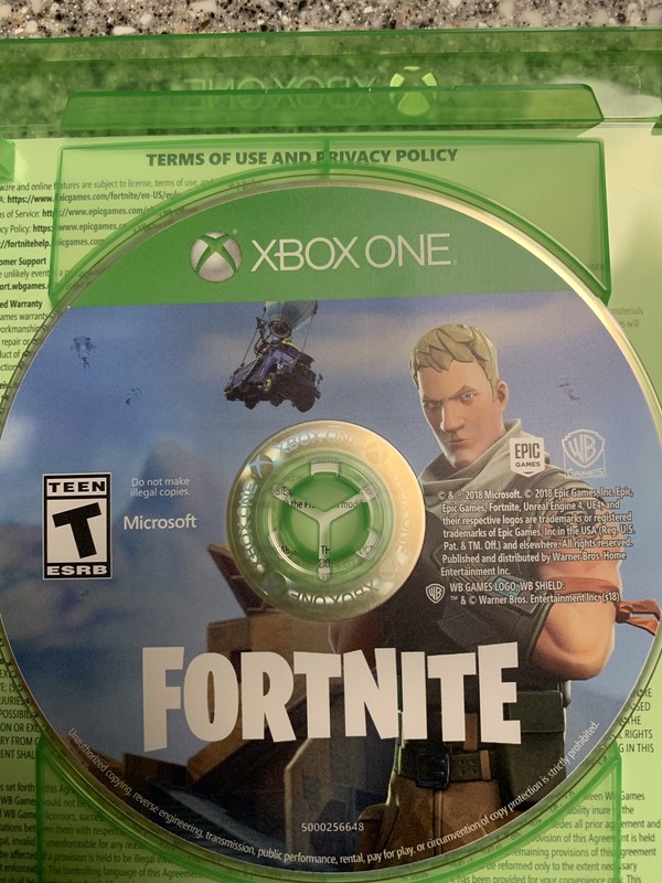 fortnite xbox one disc only battle royale - fortnite xbox 360 disc