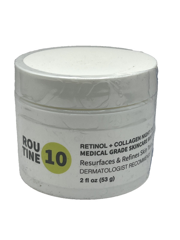 ROUTINE10 Retinol + Collagen Night Cream 2 oz.