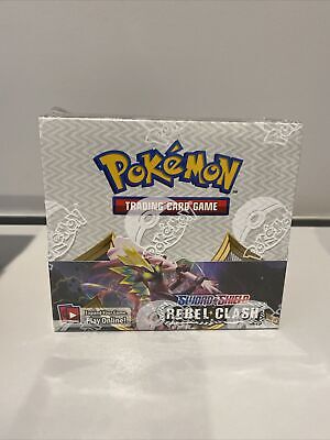 Pokemon Rebel Clash Booster Box New Sealed