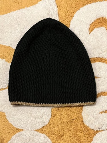 Gucci Green Knit Beanie with Pink and Gold Trim $520 NWT Auth GUCCI Wool Sequin  main image 4