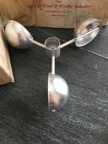 Cape Cod Delicate Instruments Wind Velocity Speed Direction Indicator 6” New Box