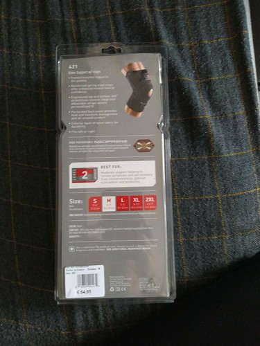 MCDAVID 421 Knie-Bandage Kniestütze Neu Gr. M