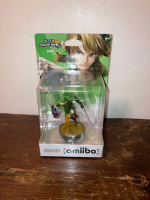 Link - New Sealed - Super Smash Bros Amiibo - Nintendo Switch Wii U DS
