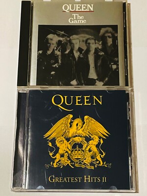QUEEN The Game CD 1991 Hollywood Records w/ bonus track) +BONUS Greatest Hits II