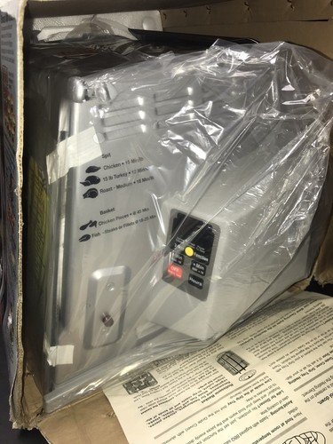 Brand New In Box Ronco ST5000PLGEN Showtime Rotisserie - silver