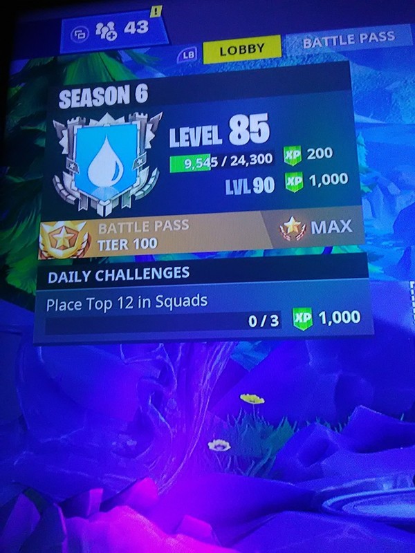 fortnite account season 6 battle pass account level 443 50 - fortnite level 50