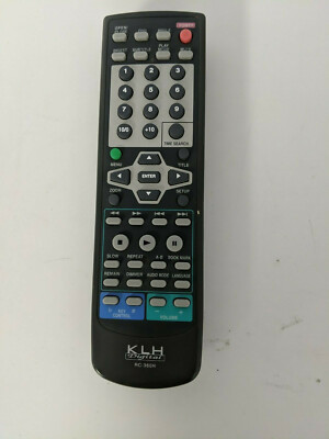 KLH Digital RC-360H DVD Player Remote Control