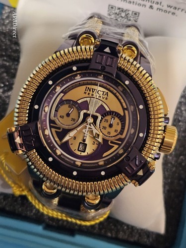 Pre-owned Invicta - King Python - Automatic Chronograph 32 Jewels - Reserve - Mens Watch