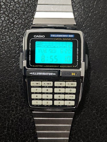 ポンパドー ビター 海外モデル CASIO DATABANK TELEMEMO50 DBC-630
