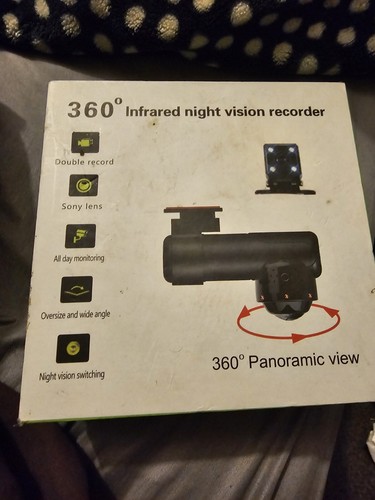 360 ° Panoramic Hd Night Vision 2160p Driving Recorder