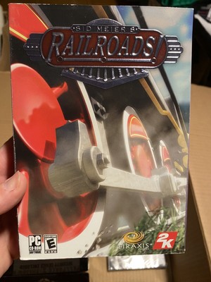 Sid Meier's Railroads Microsoft Windows PC Game Computer CD ROM Firaxis
