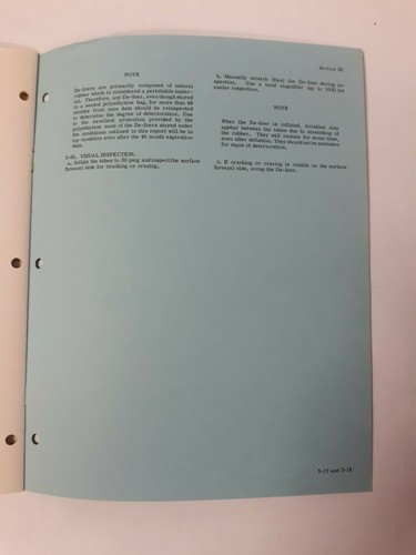 B.F. Goodrich High Pressure Pneumatic De-Icers Maintenance Manual Sept 6 1965