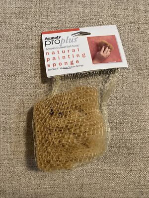 Armaly ProPlus 15216 Medium Texture Natural Painting Sponge, Small