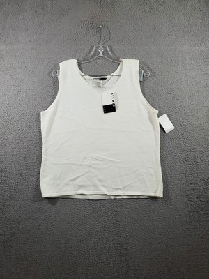 Vintage Studio JPR Tank Top Womens Extra Large Sleeveless Round Neck Shirt b
