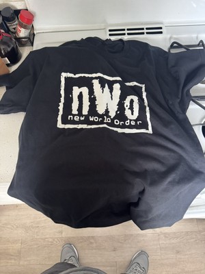 nwo new world order madness プロレス　tシャツ Amazon.com: TV Store New World Wrestling Black Mens