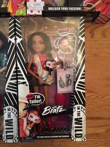 6 New Action Heroez & In The Wild Bratz Dolls- Cloe, Yasmin, Shira, Jade
