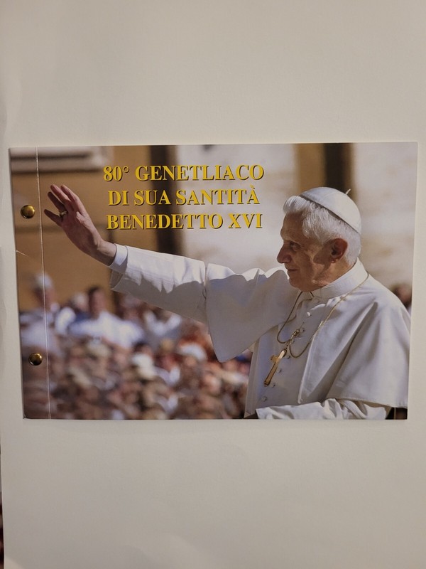 Vatican / Enveloppe Numismatique 2 Euro B.U . 2007 - 80 Ans Benoit Xvi - 