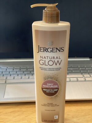 jergens natural glow wet skin moisturizer
