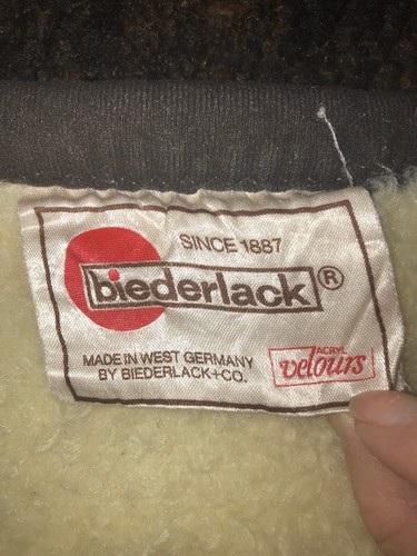 Vtg Biederlack Reversible Blanket Cat Kittens In A Basket West Germany 56X77 EUC