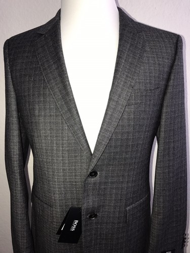 Pre-owned Hugo Boss $645 Boss  James4 Open Blue Sport Coat Jacket Size 38r Us