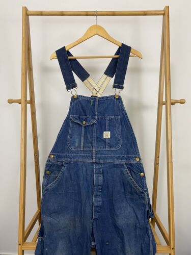 VTG Jack Rabbit 50s Sanforized Low Back Workwear Bib VTG Jack Rabbit 50s Sanforized Low Back Workwear Bib