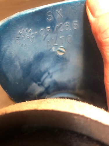 GARMONT GARA Firepower Telemark Touring Ski BOOTS 25.0 Men’s 7.5 Women’s 8.5