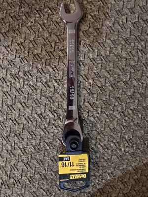 DEWALT DWMT72299OSP Ratcheting Combination Wrench 11/16 Brand New 