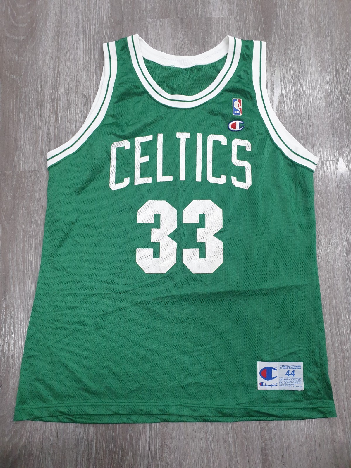 Boston Celtics Larry Bird #33 Basketball NBA Champion Jersey