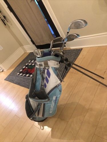 Set (8) Lite Blue Color • Stand Bag & Straps