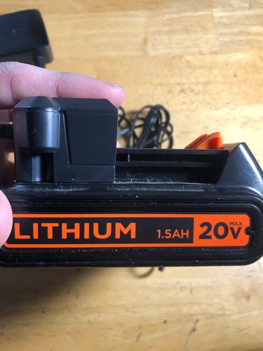 black and decker 20v lithium battery 1.5ah Charger New