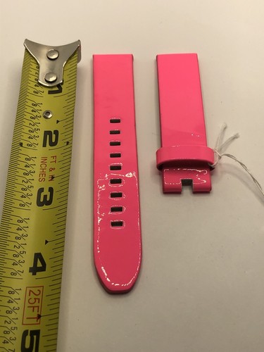 Diesel Watch Band Parts 2 Piece Strap No Clasp Leather Pink Diesel Watch Band Parts 2 Piece Strap No Clasp Leather Pink