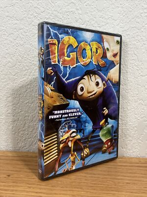 Igor (DVD, 2008) Steve Buscemi John Cusack Arsenio Hall Jay Leno SEALED SEE PICS