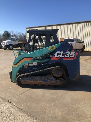 2013 IHI CL35 Skid Steer Rubber Track Loader Crawler Takeuchi Bobcat New Bucket