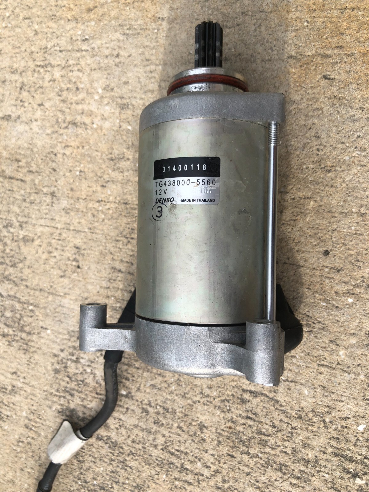 Harley Davidson Pan America RA1250S Engine Starter Motor 31400118 used 21-23 Harley Davidson Pan America RA1250S Engine Starter Motor 31400118 used 21-23
