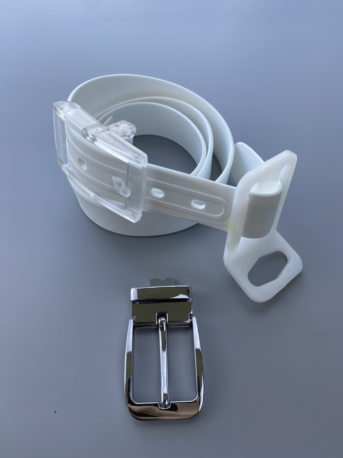 Butchers Knife Pouch Belt Knife Scabbard Plastic & Metal Buckle Belt 140cm White